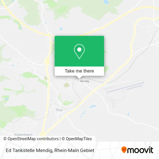 Ed Tankstelle Mendig map