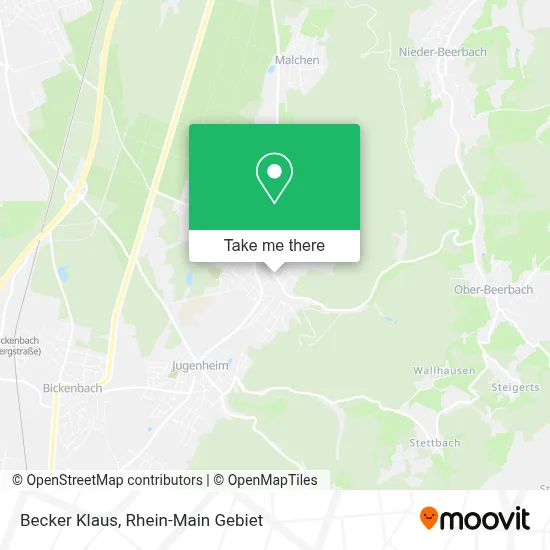 Becker Klaus map