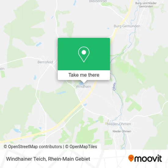 Windhainer Teich map