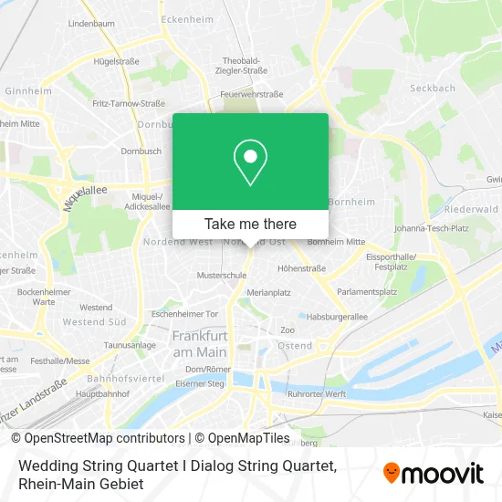 Wedding String Quartet I Dialog String Quartet map