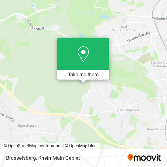 Brasselsberg map