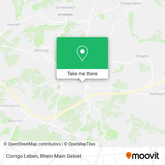Corrigo Leben map