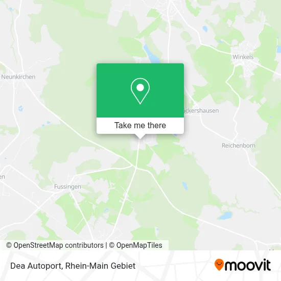 Dea Autoport map
