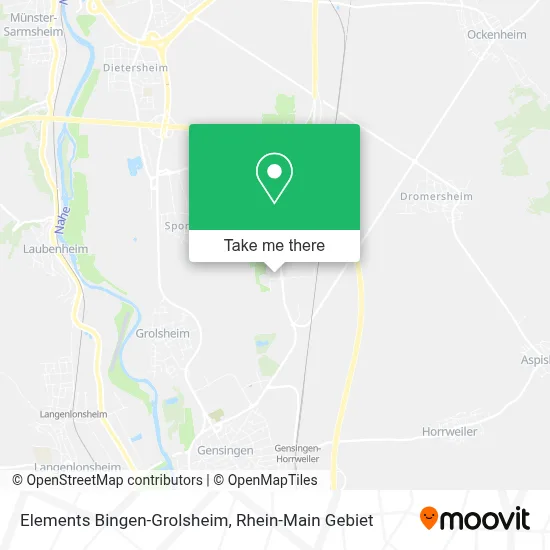 Elements Bingen-Grolsheim map