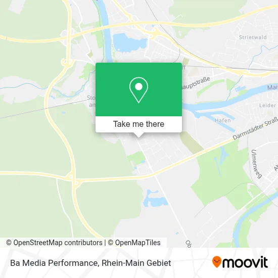 Ba Media Performance map