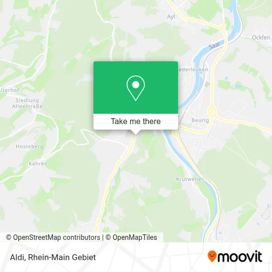 Aldi map