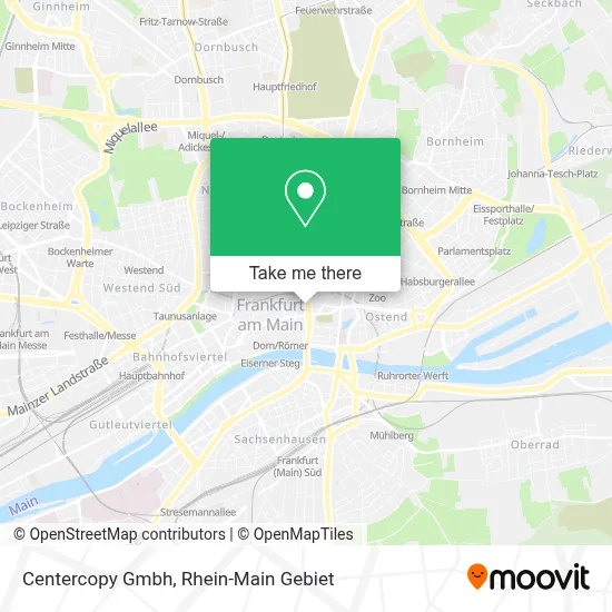 Centercopy Gmbh map