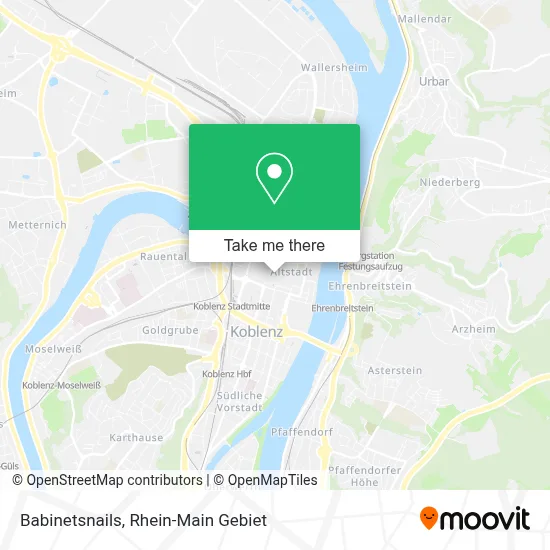 Babinetsnails map