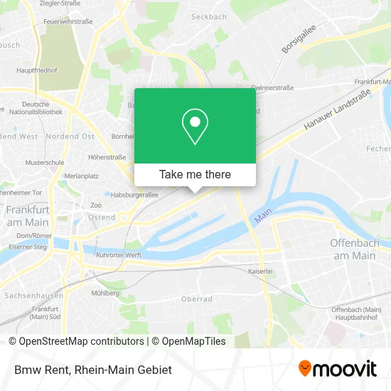 Bmw Rent map