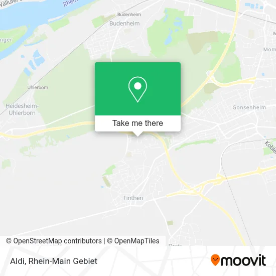 Aldi map