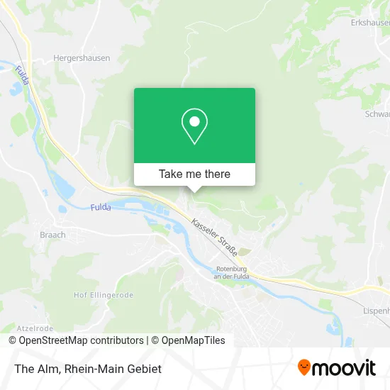 Die Alm map