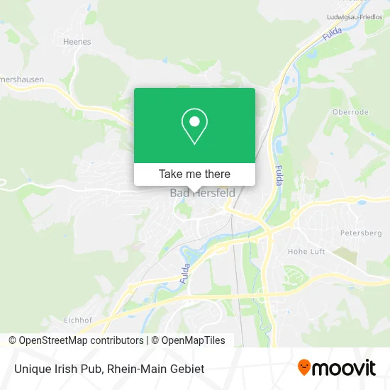 Unique Irish Pub map