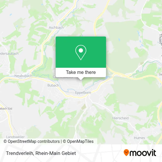Trendverleih map