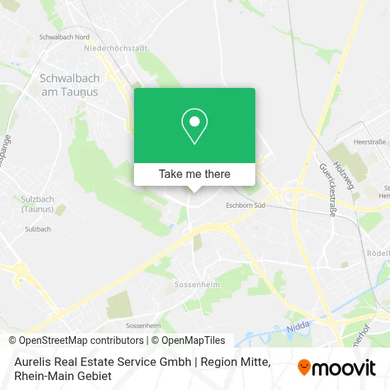 Aurelis Real Estate Service Gmbh | Region Mitte map