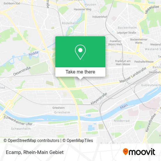 Ecamp map