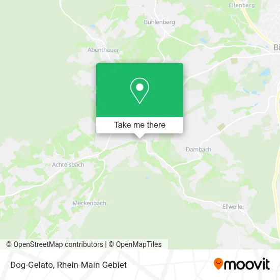 Dog-Gelato map