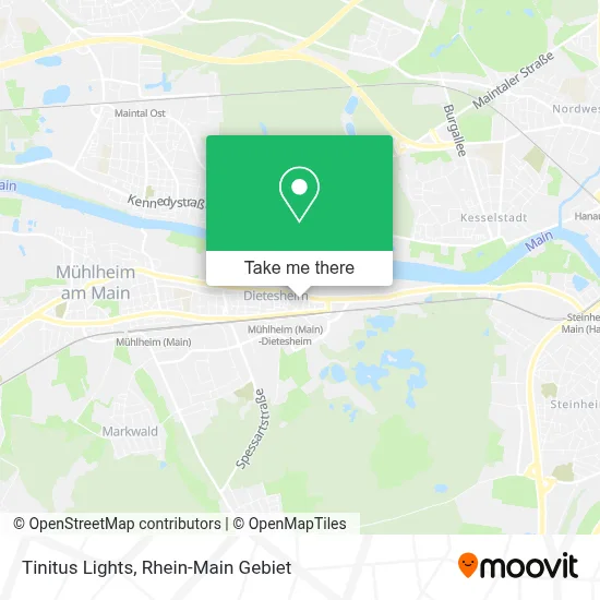 Tinitus Lights map
