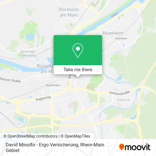 David Minolfo - Ergo Versicherung map