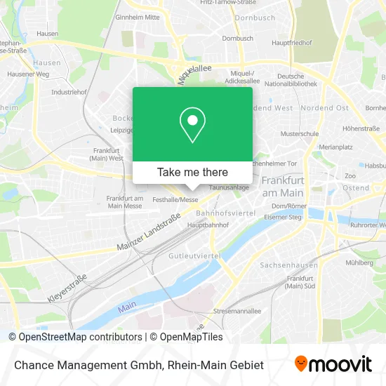 Chance Management Gmbh map