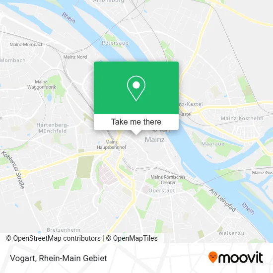Vogart map