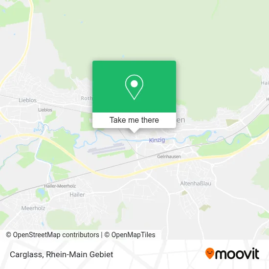 Carglass map