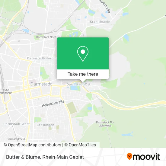 Butter & Blume map