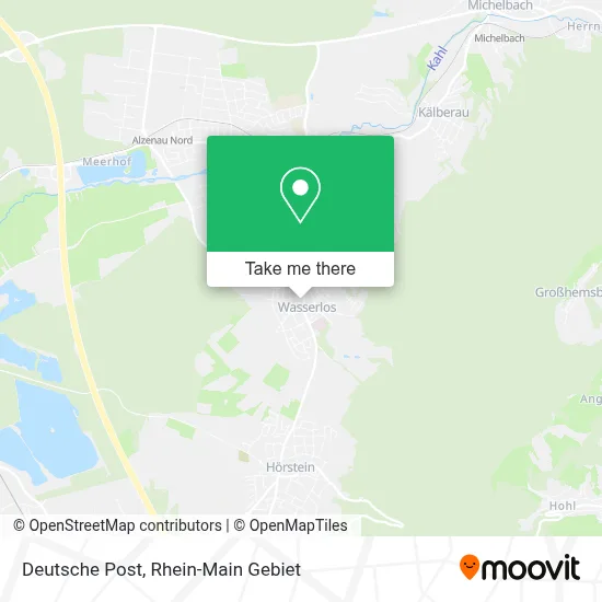 Deutsche Post map