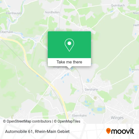 Automobile 61 map