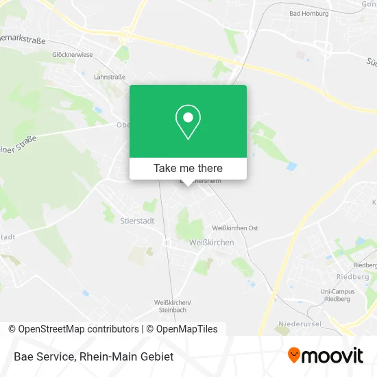 Bae Service map