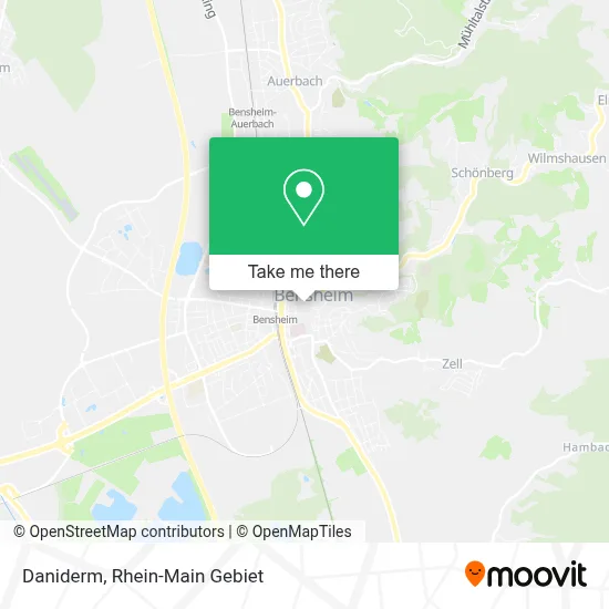 Daniderm map
