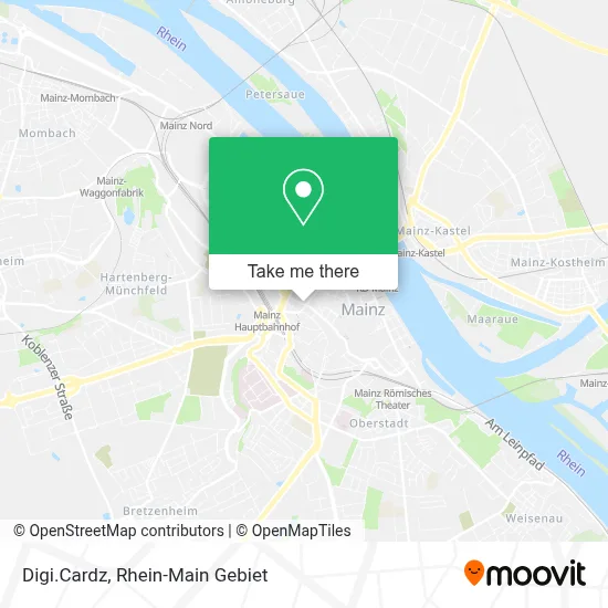 Digi.Cardz map