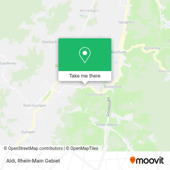 Aldi map