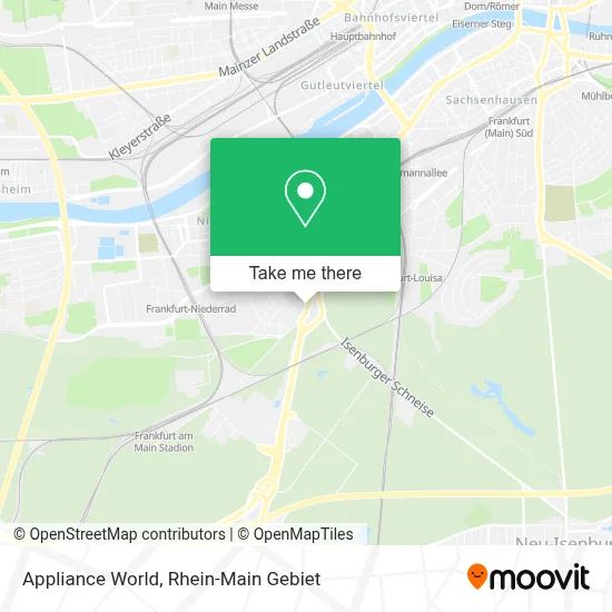 Appliance World map