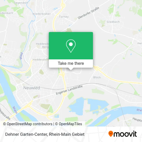 Dehner Garten-Center map