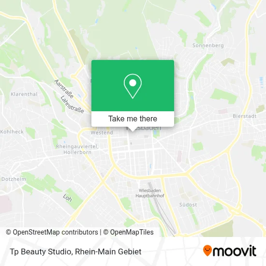 Tp Beauty Studio map