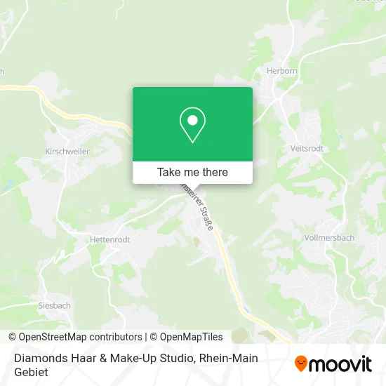 Diamonds Haar & Make-Up Studio map