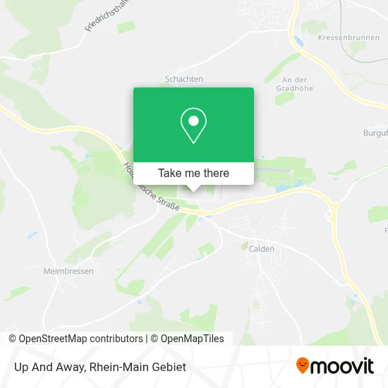 Up And Away map