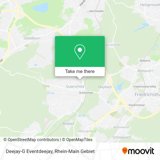 Deejay-G Eventdeejay map