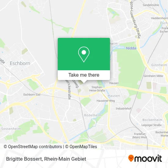 Brigitte Bossert map