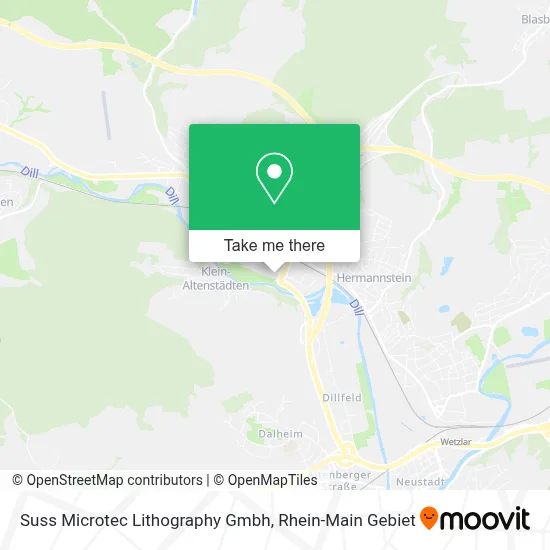 Suss Microtec Lithography Gmbh map