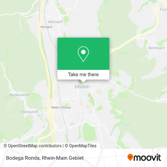 Bodega Ronda map