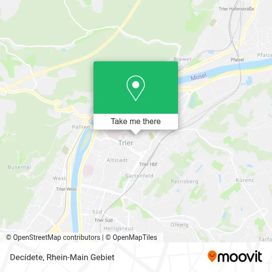 Decídete map