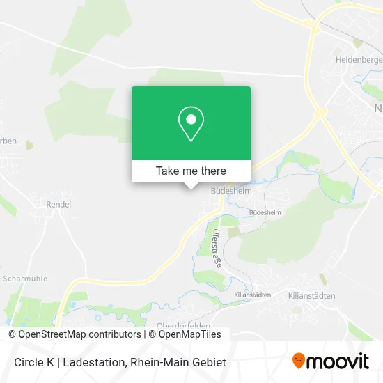 Circle K | Ladestation map