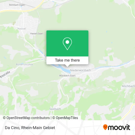 Da Cino map