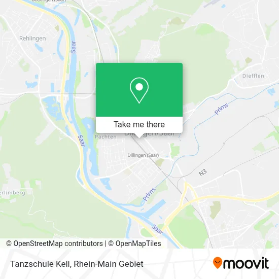 Tanzschule Kell map