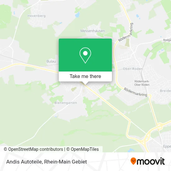 Andis Autoteile map
