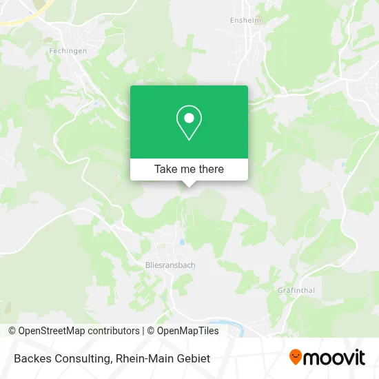 Backes Consulting map