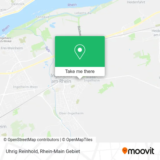 Uhrig Reinhold map