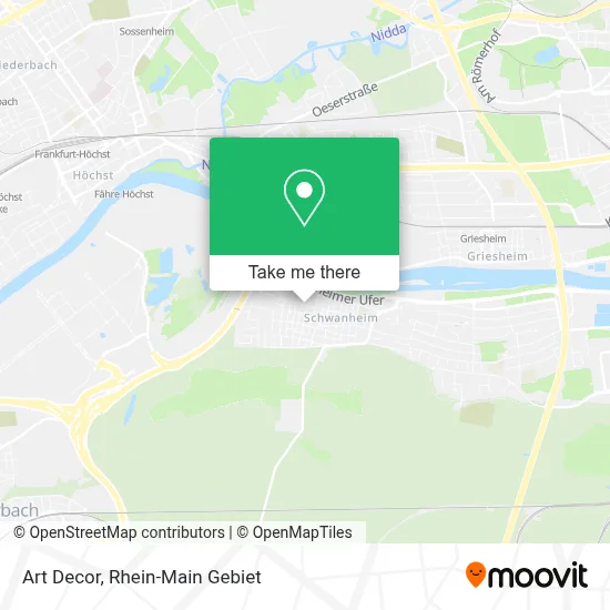 Arte Decor map