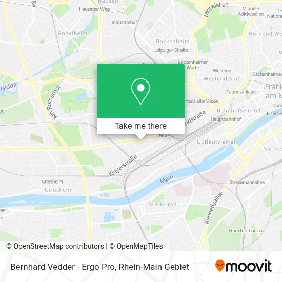 Bernhard Vedder - Ergo Pro map